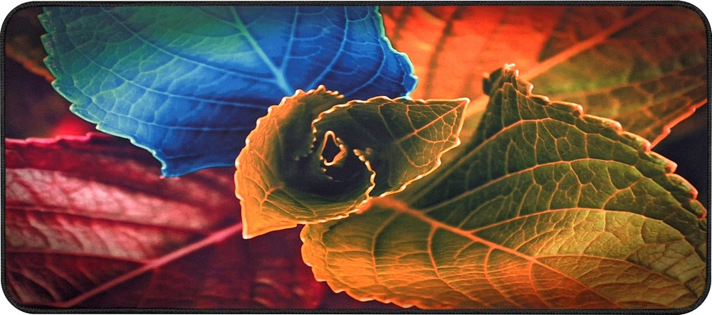 Игровая поверхность (Коврик для мышки) Осенние Листья (70х30 см) - фото 3 - id-p1448868169