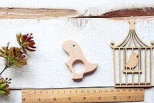 Гризунок дерев'яний "Динозаврик"