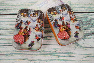 Жестяна коробочка-гольниця принт "Зайці" "7