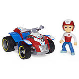 Paw Patrol Zick Ryder Spin Master 20127846 Щенячий патруль Зік Райдер і квадроцикл, фото 4