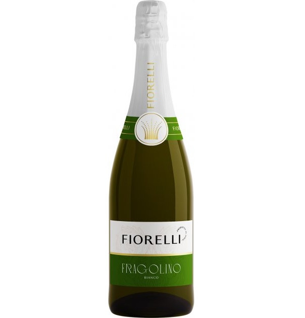 Шампанське (вино) Фраголіно Fragolino Fiorelli Bianco біле солодке Полуничне 750 мл Італія ( 6 шт/1 ящ)