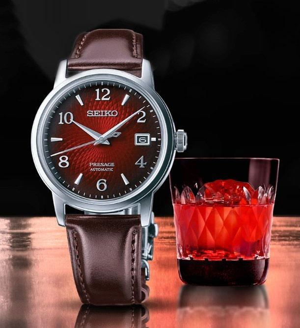 Чоловічий годинник Seiko SRPE41J1 'Negroni' Presage Coctail Time Automatic, фото 1