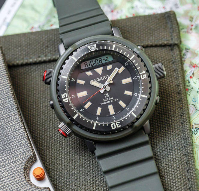 Мужские часы Seiko Prospex Arnie SNJ031P1 Urban Safari Divers