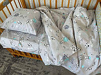 Комплект детского постельного белья в кроватку