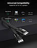 Кабель відео Ugreen DisplayPort 1.4 8К / 60Hz 4K / 144Hz 3D з нейлоновою опліткою 1M Black (DP114), фото 6