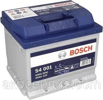 Акумулятор автомобільний Bosch 6СТ-44 S4 Silver (S40 010), фото 1