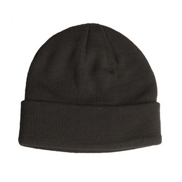 Шапка в'язана чорна Mil-tec 