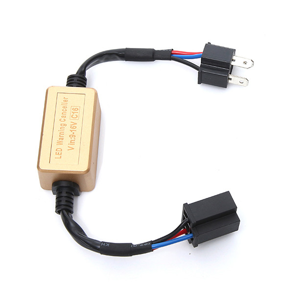 Обманка CAN-BUS С16  gold  Н4, фото 1