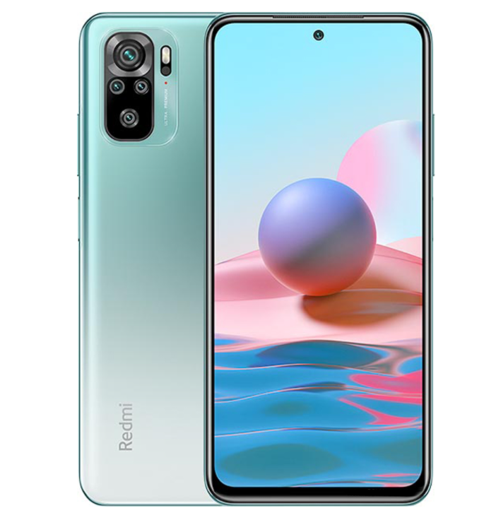 Смартфон Xiaomi Redmi Note 10 4/64GB Global Version Green Lake