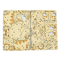 Дерев'яний дитячий конструктор Динозавр Тірекс Unitywood, 49 деталей, 13,5 * 9 * 4,5 см (UW-003), фото 10