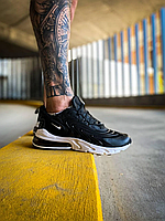 Мужские кроссовки Nike Air Max 270 React Black White ALL06619