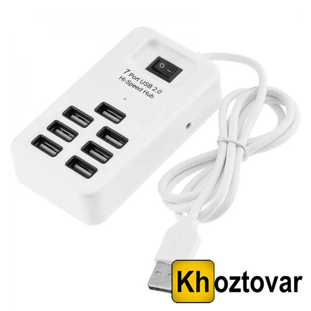 USB Хаб на 7 портів USB 2.0 P-1602