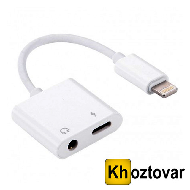 Перехідник Lightning на Jack+Lightning MH030