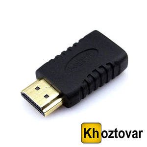 Перехідник HDMI M mini HDMI F