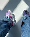 Жіночі кросівки Versace Chain Reaction Violet Pink DSR705G D7CTG K0D, фото 6