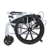 Ручна складана коляска для інвалідів з туалетом MIRID S119. Багатофункціональне інвалідне крісло., фото 3