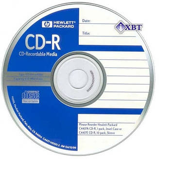 CD-R Hewlett-Pack 52x 700mb printable bulk(50)(600) №2233