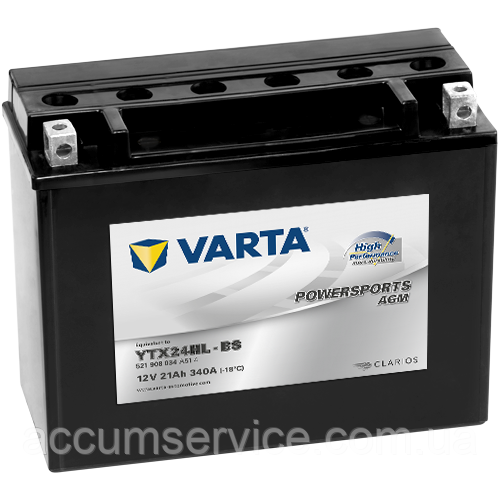 Акумулятор Varta Powersports AGM 521 908 034