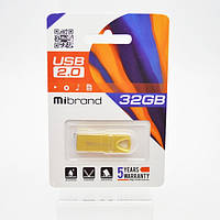 Флеш-пам`ять 32GB "Mibrand" Taipan USB2.0 gold №1362