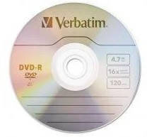 DVD-R Verbatim 16х 4.7Gb Data Life Jacket (1) (50) №8445