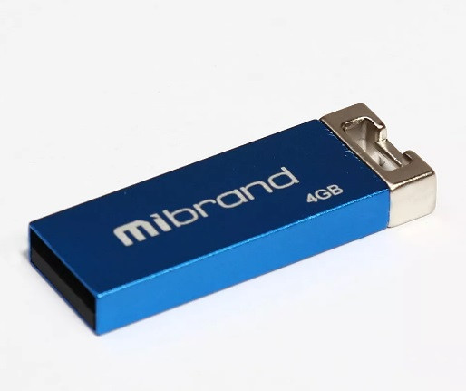 Флеш-пам`ять 4GB "Mibrand" Сhameleon USB2.0 blue №1495