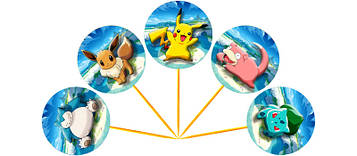 "Покемон" - Топпери