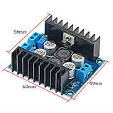 Двоканальний знижувальний перетворювач DC-DC LM2596S 5V-40V/5V-36V, фото 2