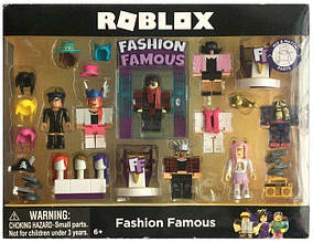 Набір фігурок Roblox Герої Роблокс Модні знаменитості Celebrity Fashion Famous