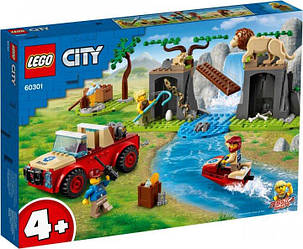 Lego City Рятувальний позашляховик для звірів 60301