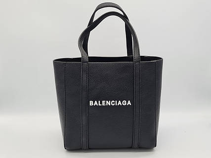 BALENCIAGA EVERYDAY トートバッグ XXS BLACK Сумка тоут Balenciaga Everyday XXS кожаная черная, цена