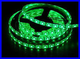 LED-стрічки (5050) Green — Зелений довжина 5 метрів Лід (ВідеоОбзор)