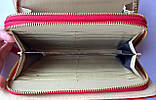 Жіночий Клатч-Кашолик із Знімною Ручкою — Петлою на Дві Блискавки, фото 7