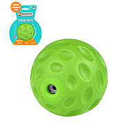 Іграшка для собак Bronzedog FLOAT плавальна Звуковий м'яч зелений 7 см