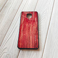 Чохол Gradient Wood для Xiaomi Redmi Note 9S / Note 9 Pro Cherry oxford