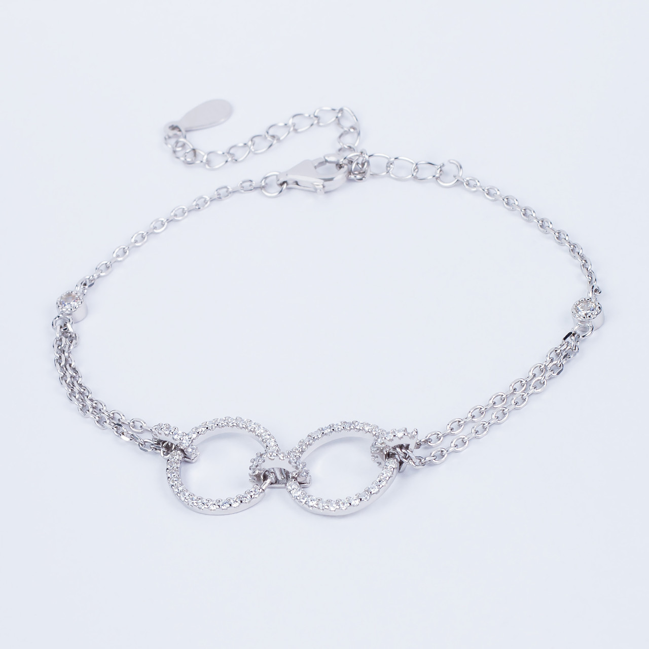 Браслет TOP Silver размер 15,0 2,53 г 550084б