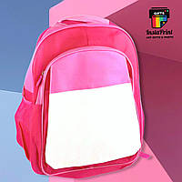 Рюкзак рожевий + друк фото/ картинка/ текст/лого/прикол