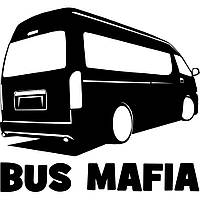 Виниловая наклейка на автомобиль - Bus Mafia v3