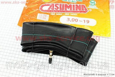 КАМЕРА R19, 3,00-19  Мотокамера CASUMINA "19''  3.00-19 TR4 В'єтнам
