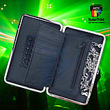 Сумка Клатч із паєтками білий + друк на ній з 2 боків, фото 6