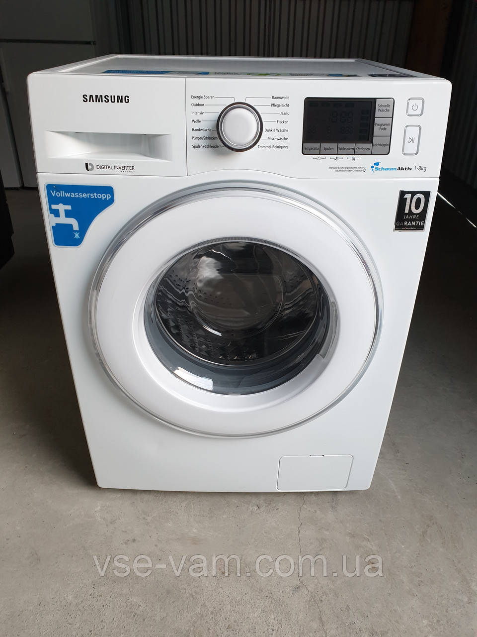 Пральна машина SAMSUNG 8 KG / WF86F5E5P4W, фото 1
