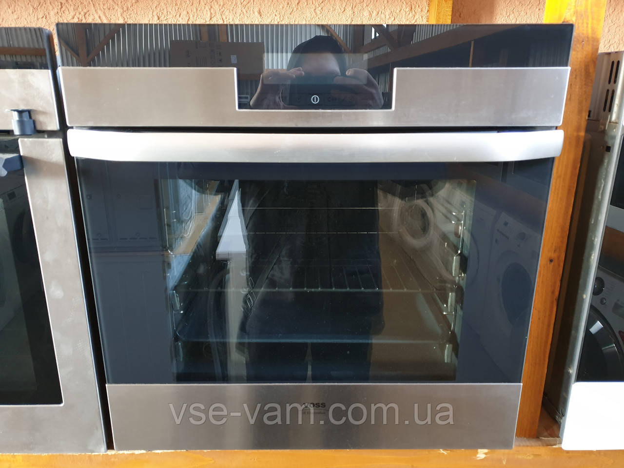 Сенсорна електро духовка/ духовий шкаф VOSS / Electrolux з Піролізом / IEL9225-RF, фото 1