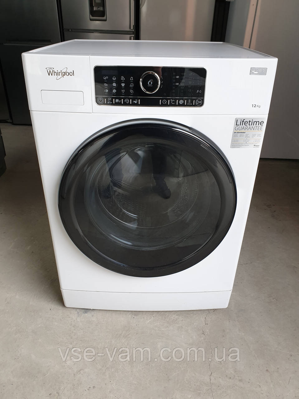 Пральна машина Whirlpool 12 KG / 2017-го року випуску / FSCR12440, фото 1