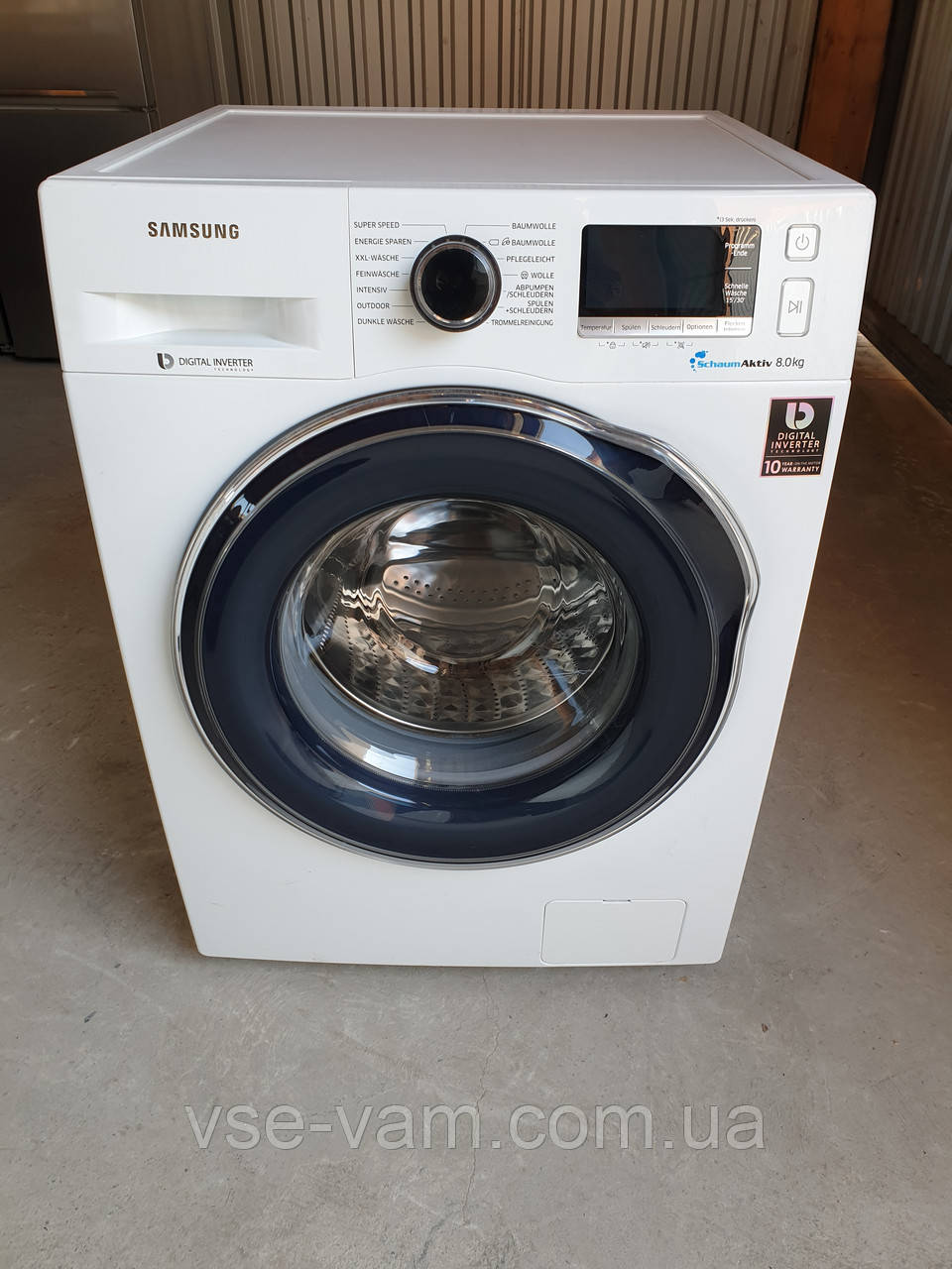 Пральна машина SAMSUNG 8 KG / WW80J6400CW, фото 1