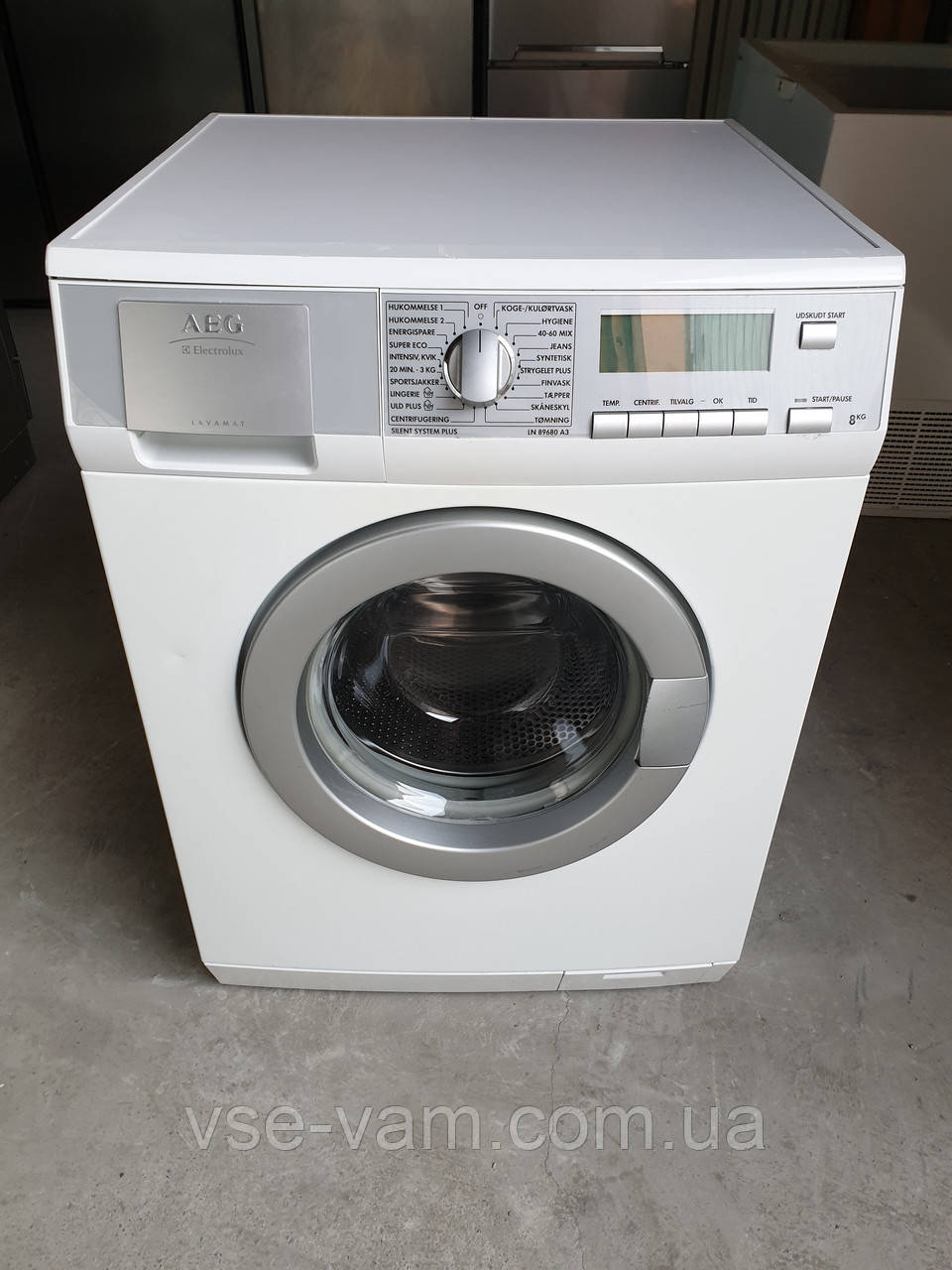Пральна машина AEG LAVAMAT SILENT SYSTEM PLUS 8 KG / LN89680A3, фото 1