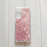 Чохол Glister для Huawei P Smart 2021 Перетікальний Рожевий серця
