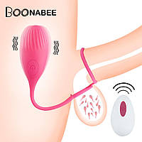 Вібратор для чоловіків, затримка еякуляції, кільце на пеніс, тренажер, 12 швидкостей, затискач для яєчок