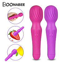 Вібратор-мікрофон з функцією чарівної палички та стимуляцією точки G і клітора