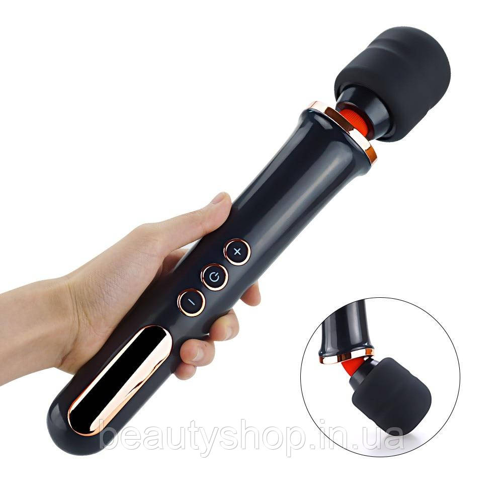 Вібратор мікрофон для жінок з 10 швидкостями, стимулятор вагини, клітора, фото 1