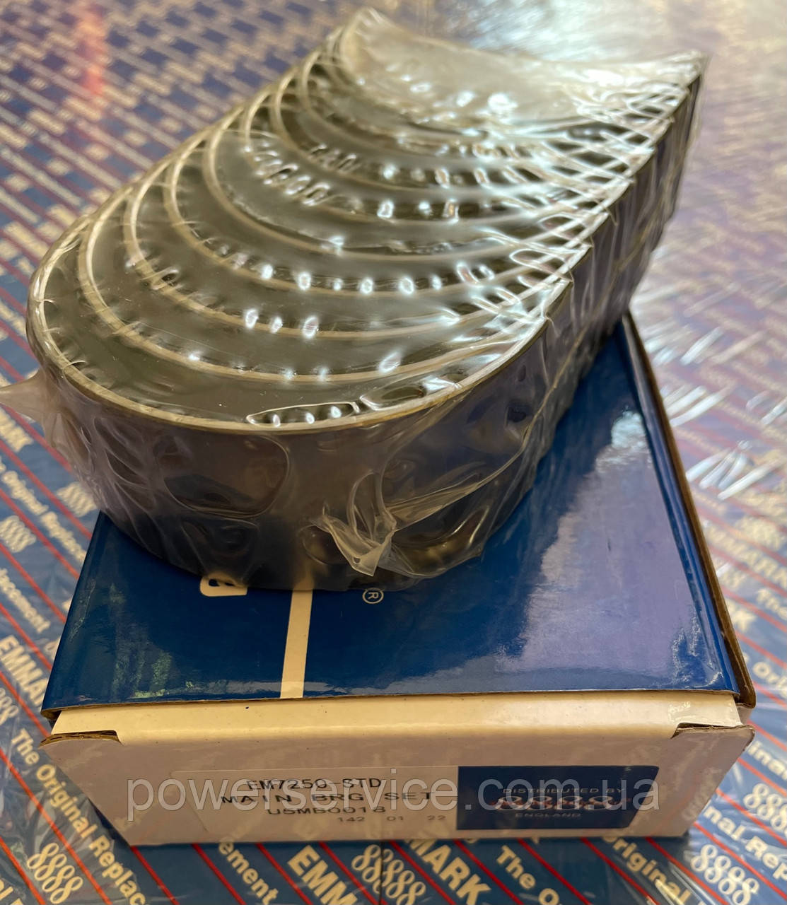 Комплект корінних вкладок U5MB0018, U5MB0033, T427334, 225-7772 Perkins
