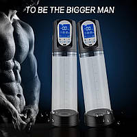 Електричний автоматичний подовжувач пеніса, вакуумна помпа для чоловіків, мастурбатор